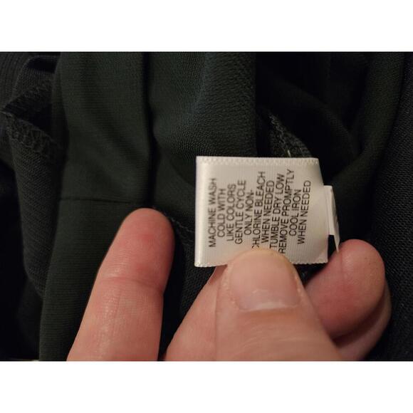 NWT Isaac Mizrahi XXL deep green stretchy midi dress - Picture 5 of 5